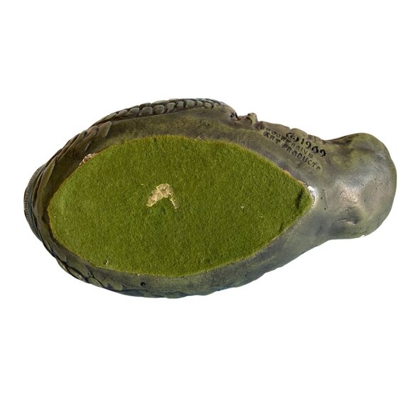 Vintage MCM 1969 Large Blue Green Duck Progressive Art Products Figurine - Picture 5 of 8